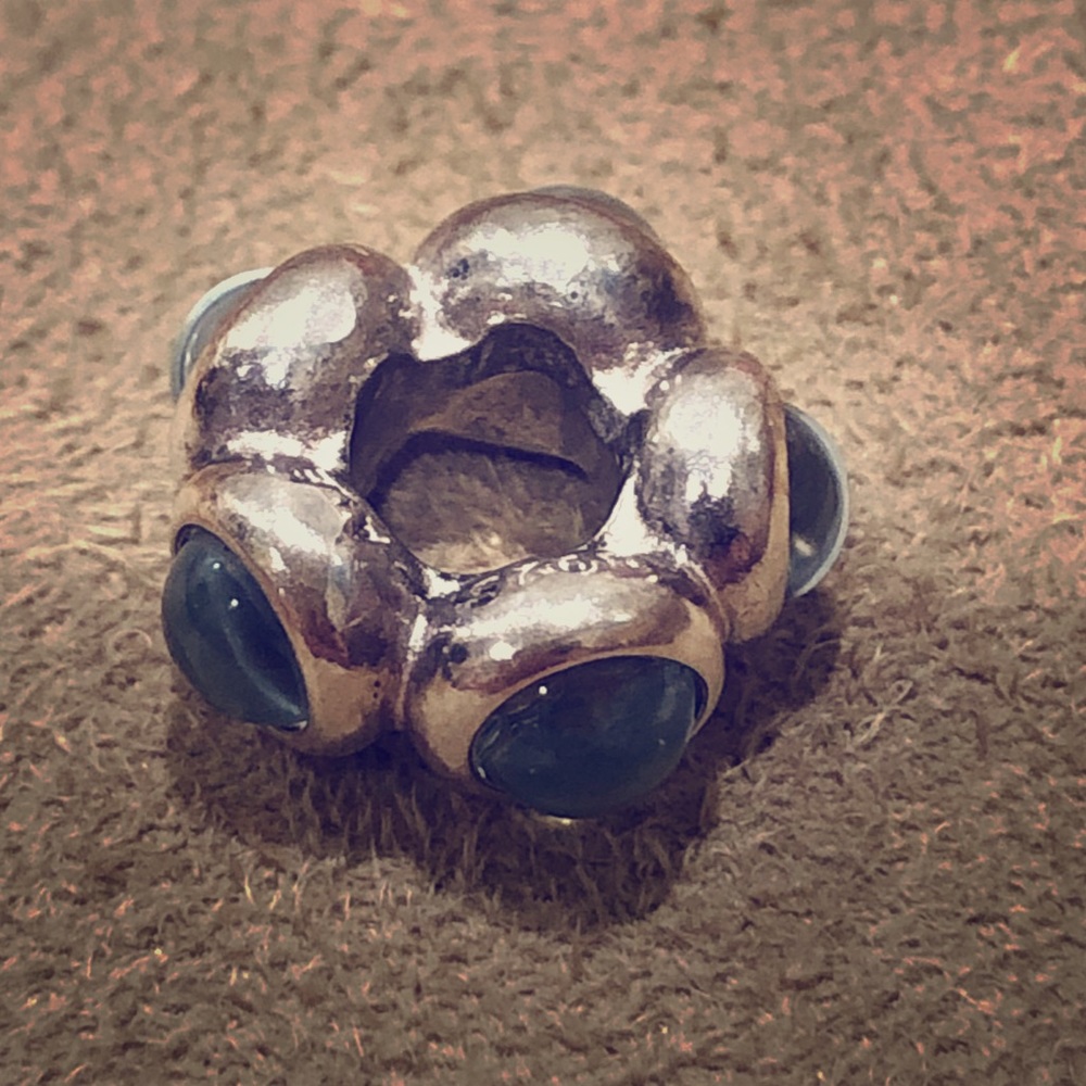 Pandora spacer charm with stones 💙